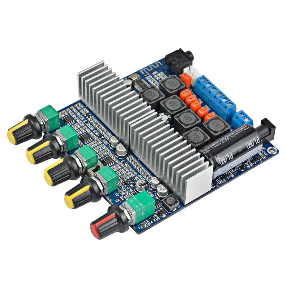 thumbnail image 2 of Bluetooth Module 2Pcs TPA3116D2 Digital Amplifier Board XH-M562 - 2x50W Dual Channel Audio Amp For Speakers Bluetooth Amplifier Board 2 of 10