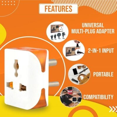 6 amp to 16 amp Converter/Conversion Plug (5-16A) Converts | QBM INDIA